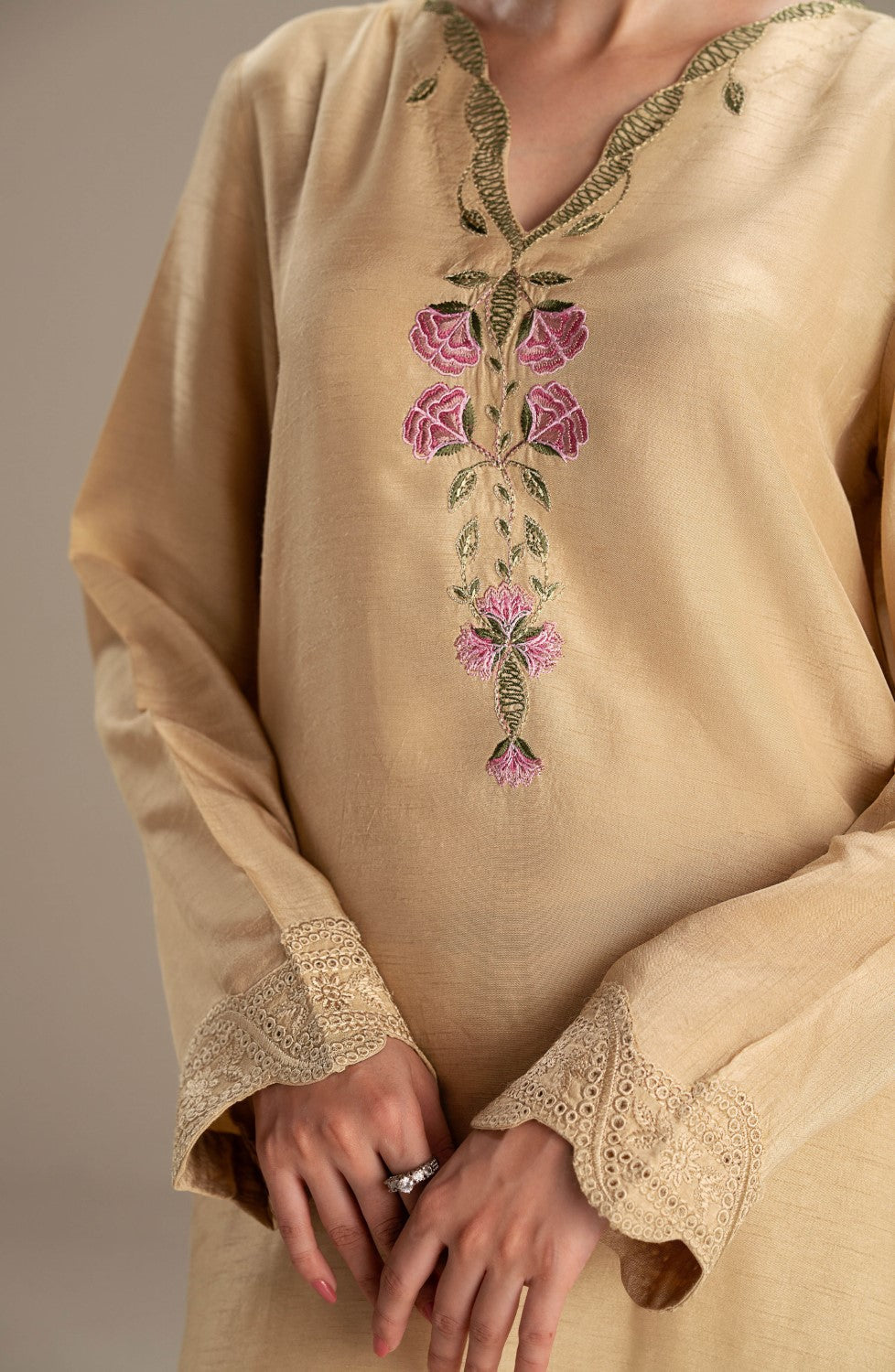 Maryum N Maria | Lagom Ready to Wear | DAISY - MS-24195 by Maryam N Maria - Designer Dress - Type: Ladies Clothes - Available at Sana Yasir - 100% Original