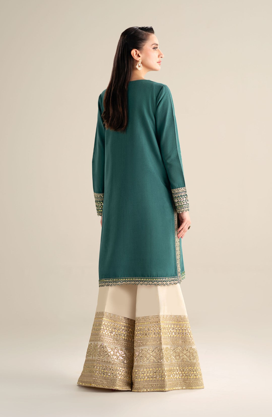 Maryum N Maria | Lagom Ready to Wear | IRIS - MS-24207 by Maryum N Maria - Designer Dress - Type: Ladies Clothes - Available at Sana Yasir - 100% Original