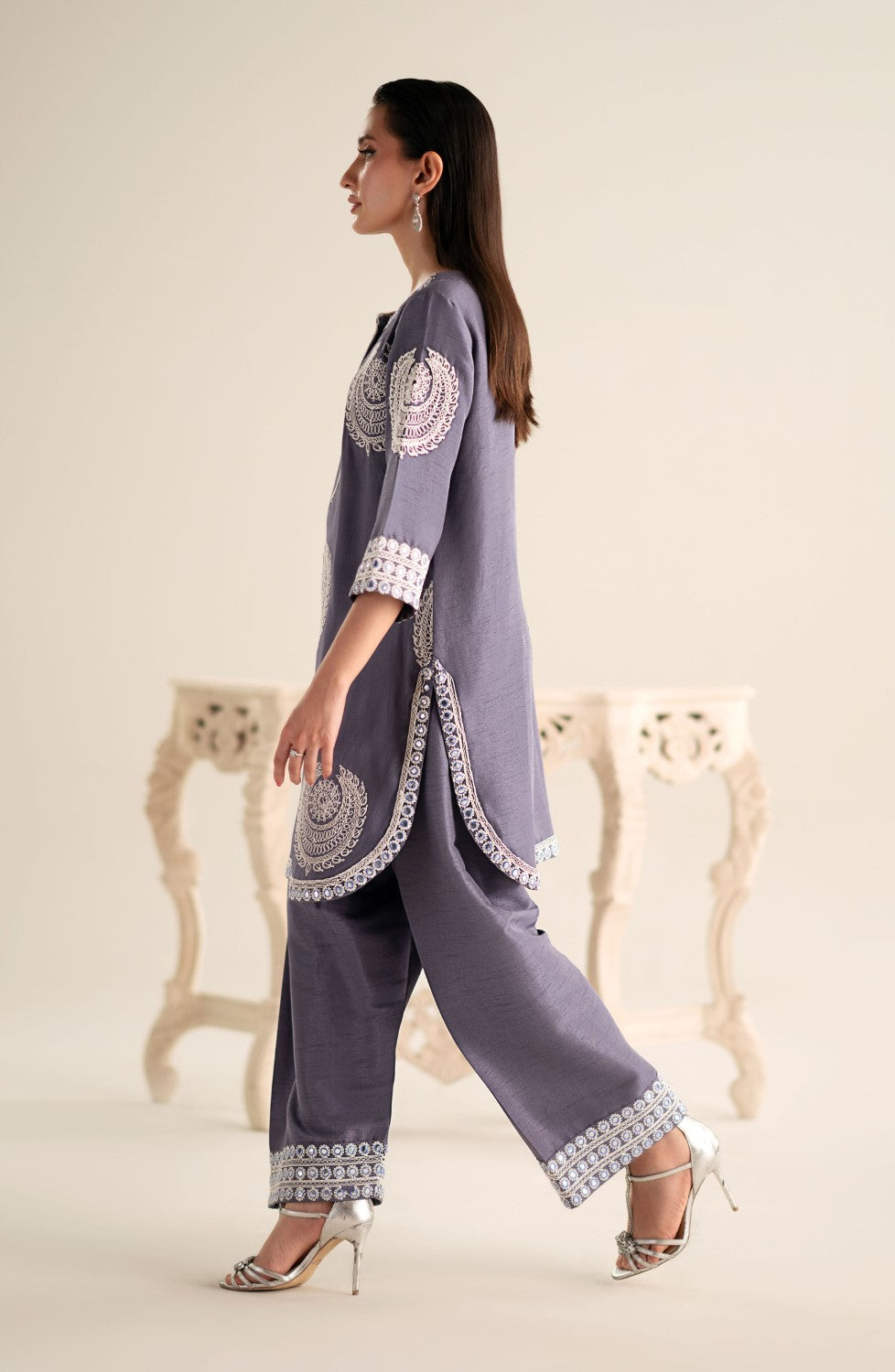 Maryum N Maria | Lagom Ready to Wear | ORCHID - MS-24218 by Maryum N Maria - Designer Dress - Type: Ladies Clothes - Available at Sana Yasir - 100% Original