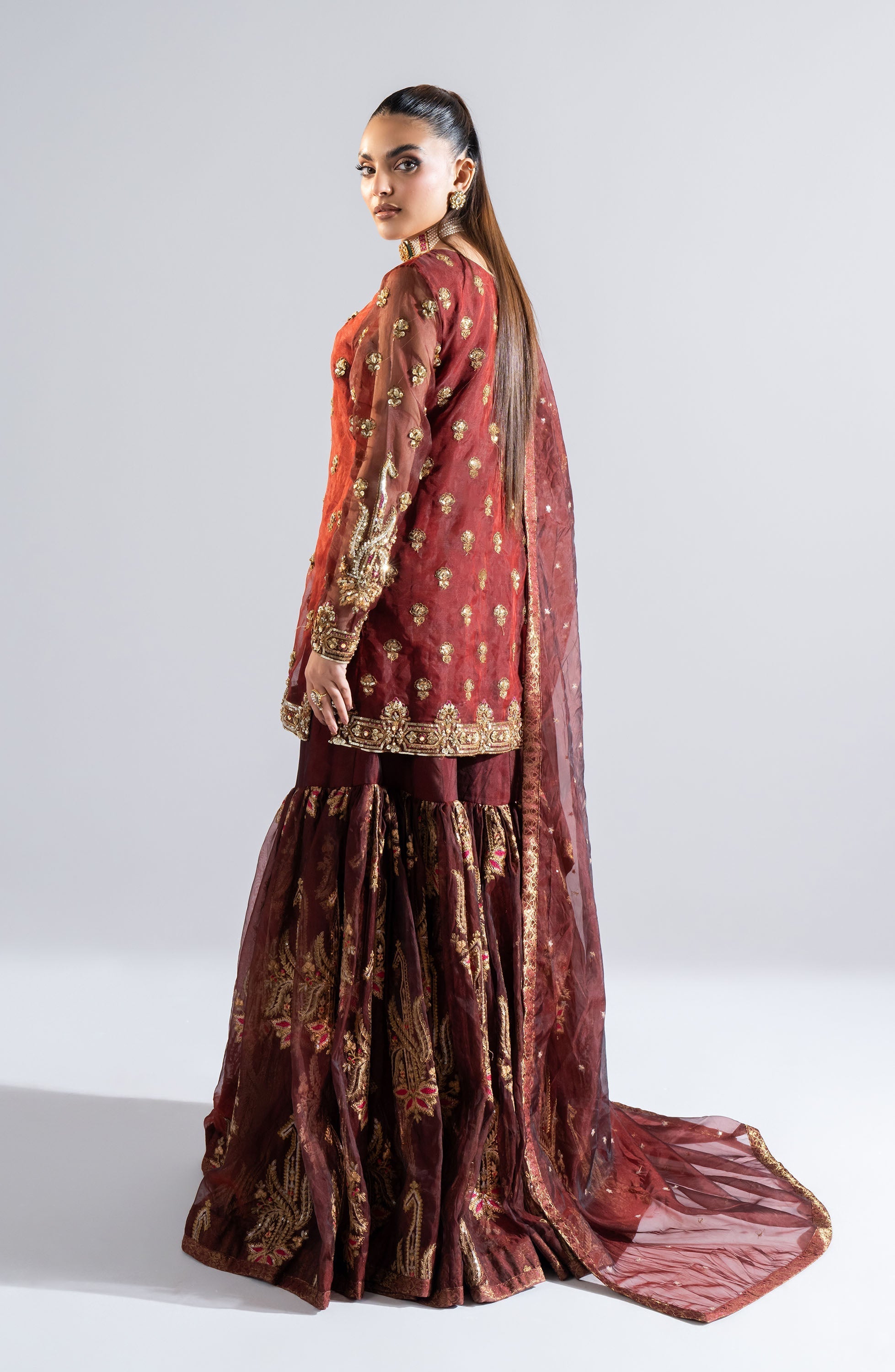 Maryum N Maria | Riwayat Wedding Formals | EROMI - MW24-553 by Maryum N Maria - Designer Dress - Type: Ladies Clothes - Available at Sana Yasir - 100% Original