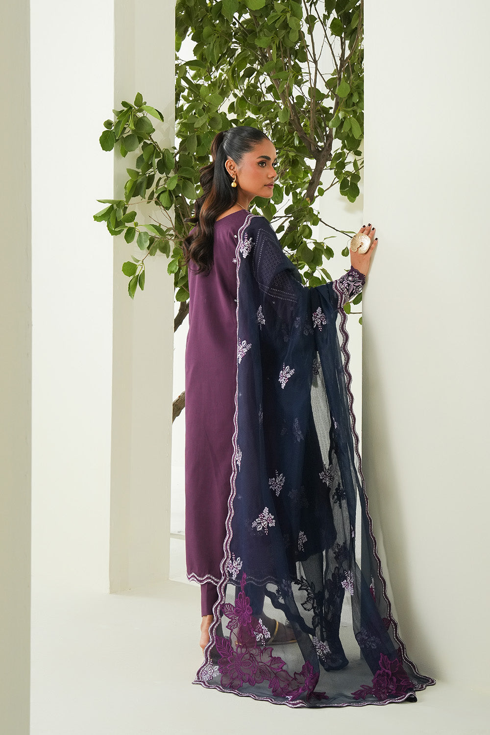 Maryum N Maria | Soiree Lawn | Sweet Pea by Maryum N Maria - Designer Dress - Type: Ladies Clothes - Available at Sana Yasir - 100% Original