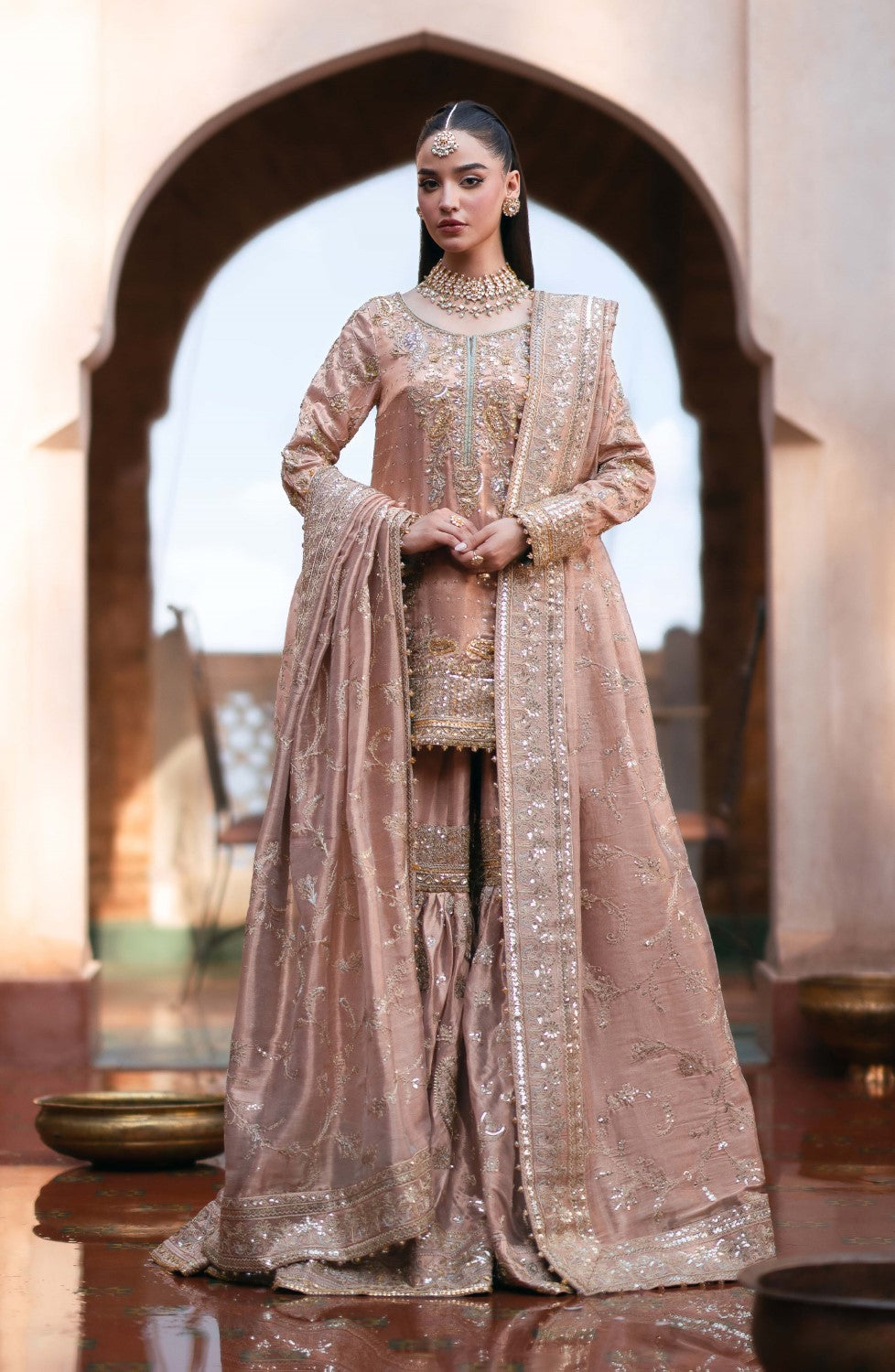 Maryum N Maria | Gul Posh Wedding Formals | UMRAO JAAN - MS40067 by Maryum N Maria - Designer Dress - Type: Ladies Clothes - Available at Sana Yasir - 100% Original