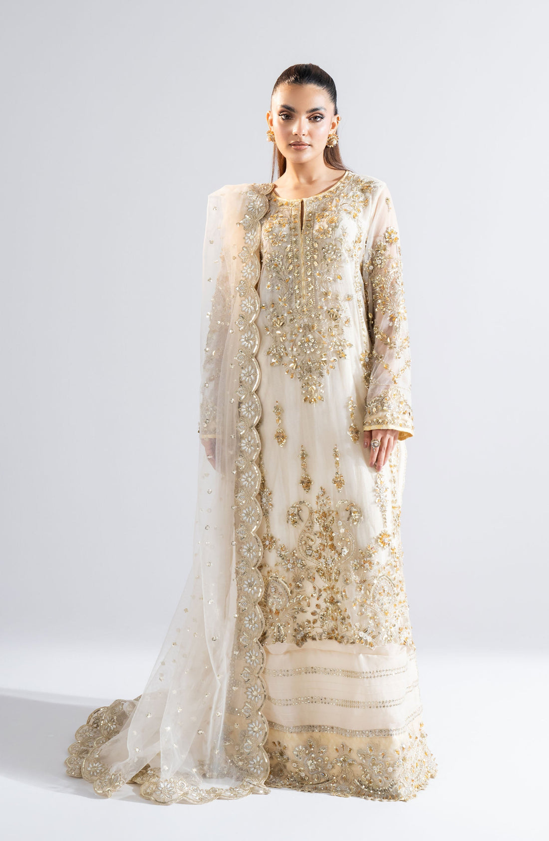 Maryum N Maria | Riwayat Wedding Formals | BHAKTHI - MW24-560 by Maryum N Maria - Designer Dress - Type: Ladies Clothes - Available at Sana Yasir - 100% Original