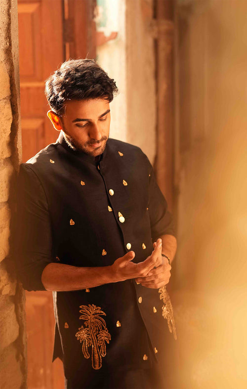 Maya | Dil ki Batain | NUHA by Maya - Designer Dress - Type: MensWear - Available at Sana Yasir - 100% Original
