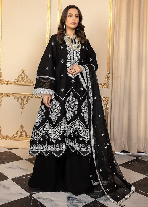 Meem | Anaya 25 | PITCH BLACK by Meem - Designer Dress - Type: Ladies Clothes - Available at Sana Yasir - 100% Original
