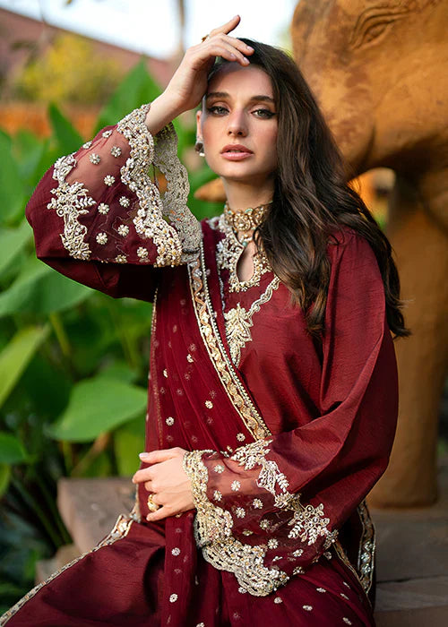 Mehak Yaqoob | Marvi Collection | Ruby by Mehak Yaqoob - Designer Dress - Type: Formal - Available at Sana Yasir - 100% Original