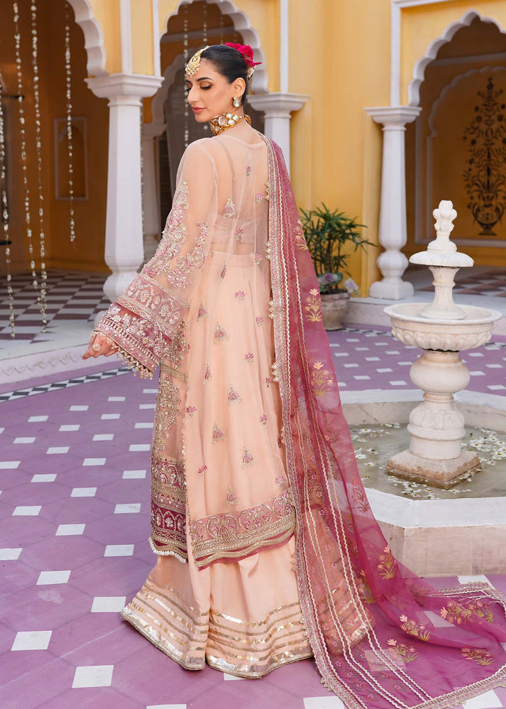 Mehak Yaqoob | Serene Wedding Formals | Cherry Blossom by Mehak Yaqoob - Designer Dress - Type: Bridal - Available at Sana Yasir - 100% Original