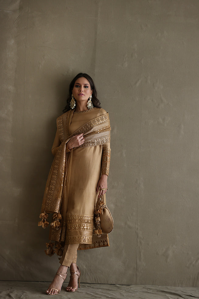 Mina Hasan | Luxury Pret | MHLP-1247 by Mina Hasan - Designer Dress - Type: Ladies Clothes - Available at Sana Yasir - 100% Original