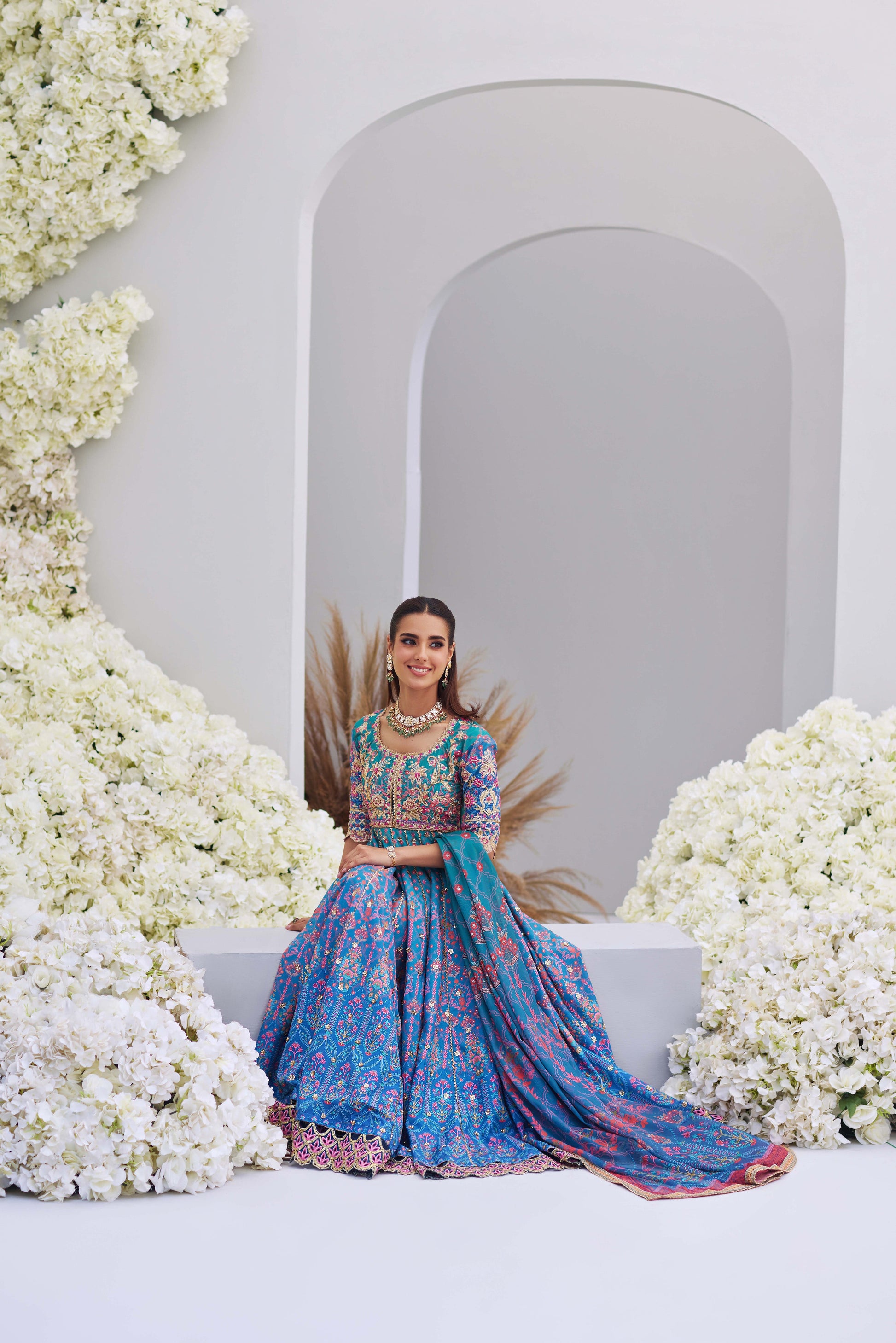 Mina Hasan | Luxury Pret | Zayna by Mina Hasan - Designer Dress - Type: Ladies Clothes - Available at Sana Yasir - 100% Original