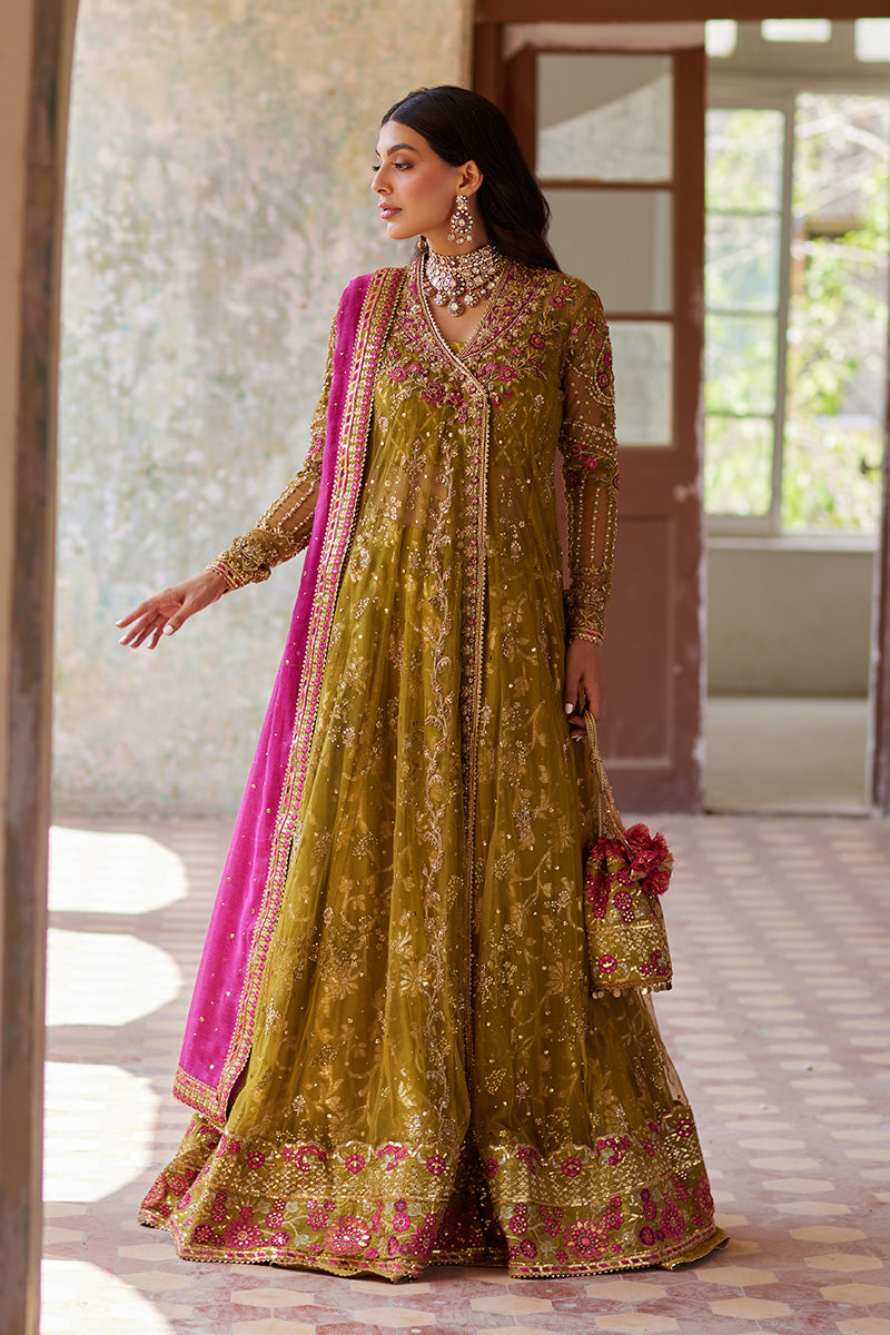 Mina Hassan | Formal Dholki Collection | Aaliyah by Mina Hassan - Designer Dress - Type: Ladies Clothes - Available at Sana Yasir - 100% Original