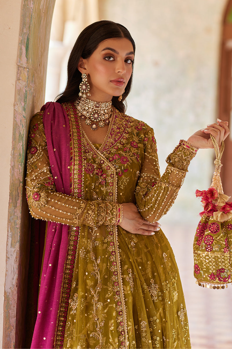 Mina Hassan | Formal Dholki Collection | Aaliyah by Mina Hassan - Designer Dress - Type: Ladies Clothes - Available at Sana Yasir - 100% Original