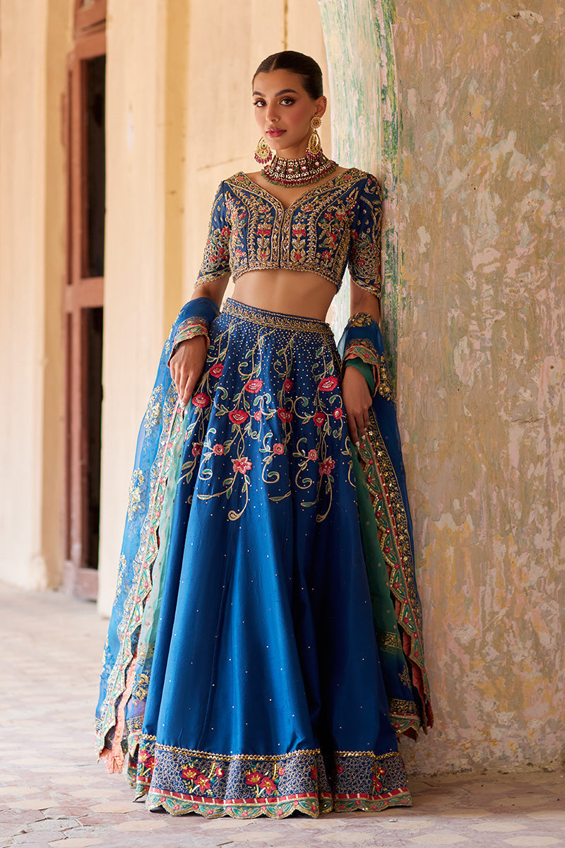 Mina Hassan | Formal Dholki Collection | Abeer by Mina Hassan - Designer Dress - Type: Ladies Clothes - Available at Sana Yasir - 100% Original