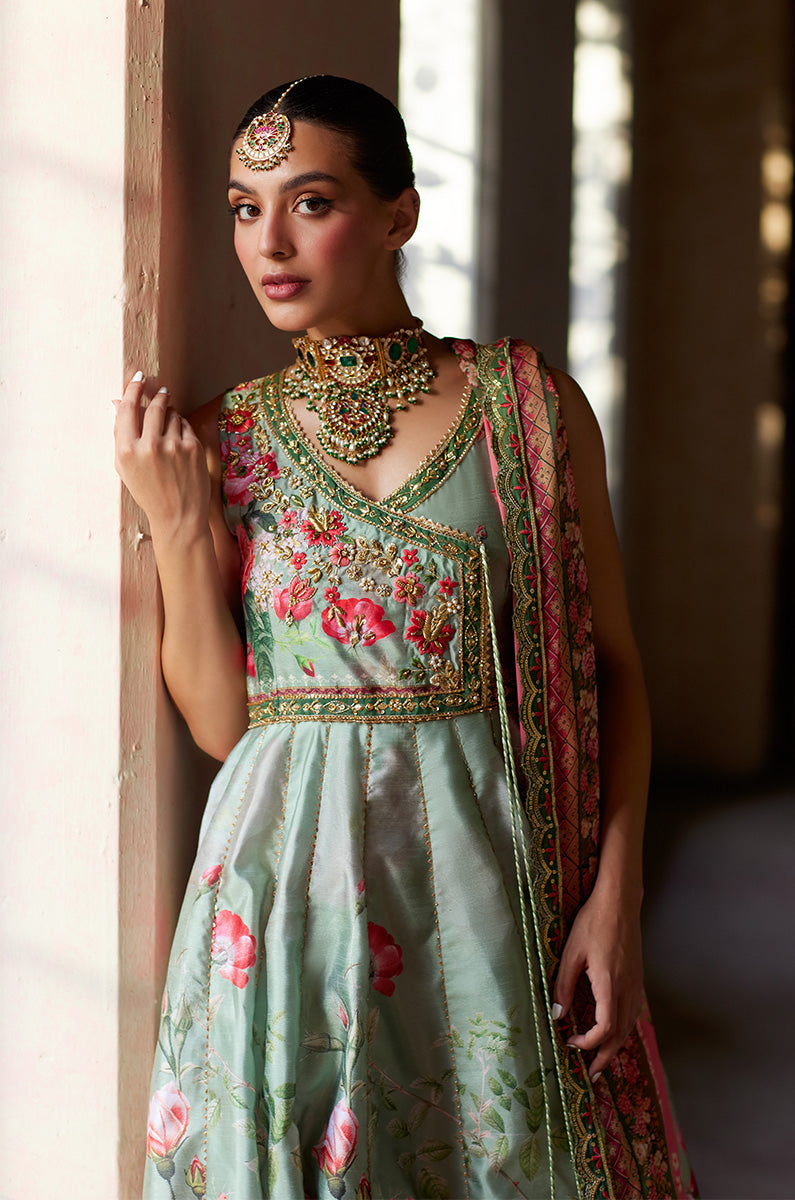 Mina Hassan | Formal Dholki Collection | Amira by Mina Hassan - Designer Dress - Type: Ladies Clothes - Available at Sana Yasir - 100% Original