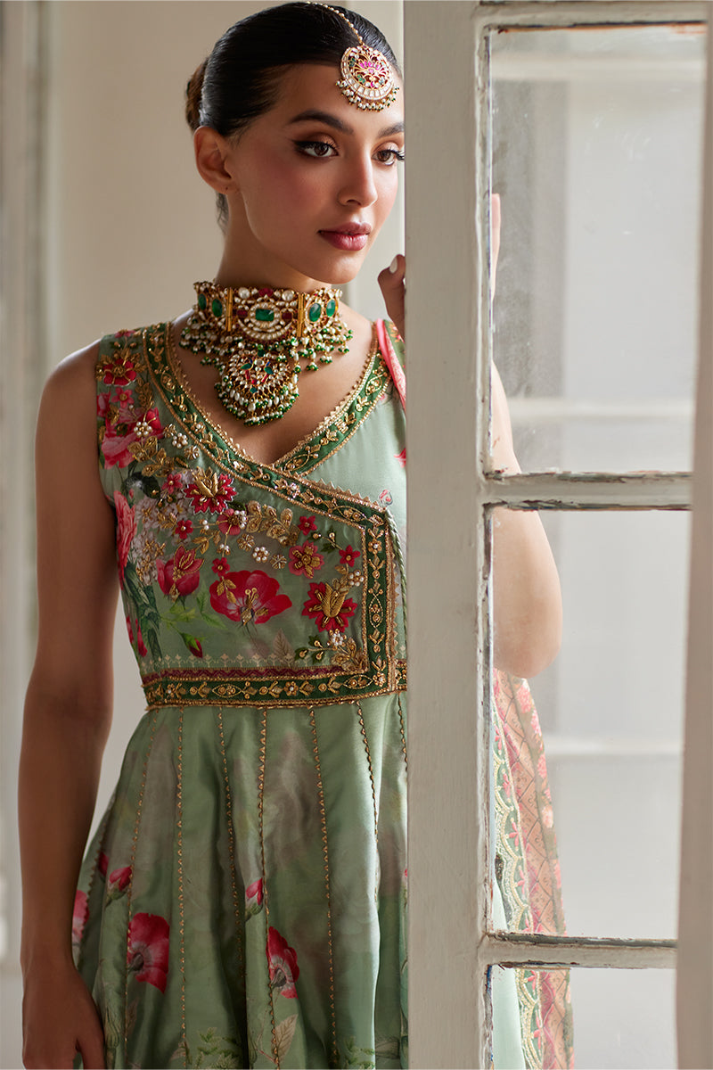 Mina Hassan | Formal Dholki Collection | Amira by Mina Hassan - Designer Dress - Type: Ladies Clothes - Available at Sana Yasir - 100% Original