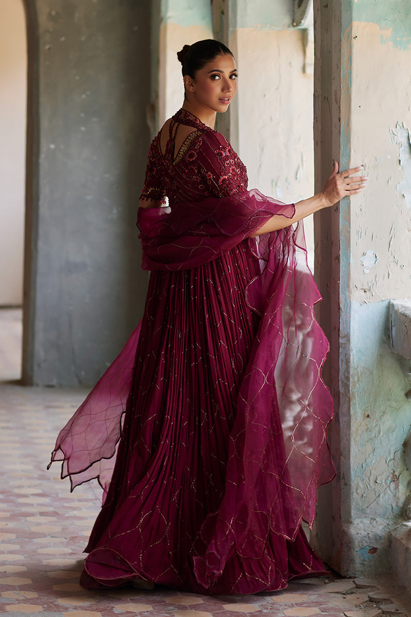 Mina Hassan | Formal Dholki Collection | Arooba by Mina Hassan - Designer Dress - Type: Ladies Clothes - Available at Sana Yasir - 100% Original