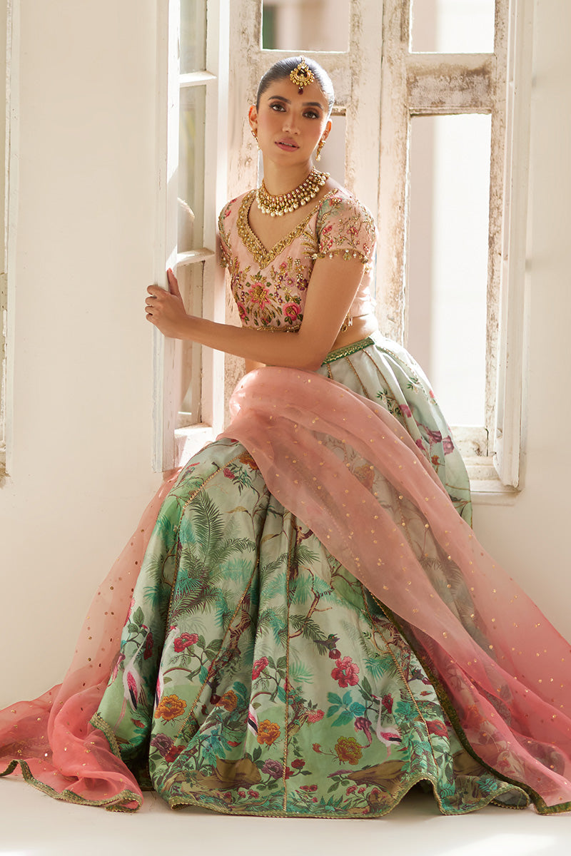 Mina Hassan | Formal Dholki Collection | Fayruz by Mina Hassan - Designer Dress - Type: Ladies Clothes - Available at Sana Yasir - 100% Original