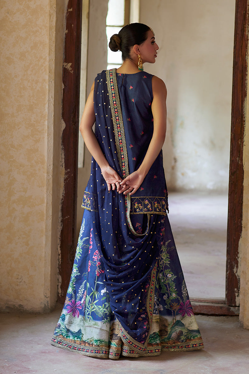 Mina Hassan | Formal Dholki Collection | Hannah by Mina Hassan - Designer Dress - Type: Ladies Clothes - Available at Sana Yasir - 100% Original