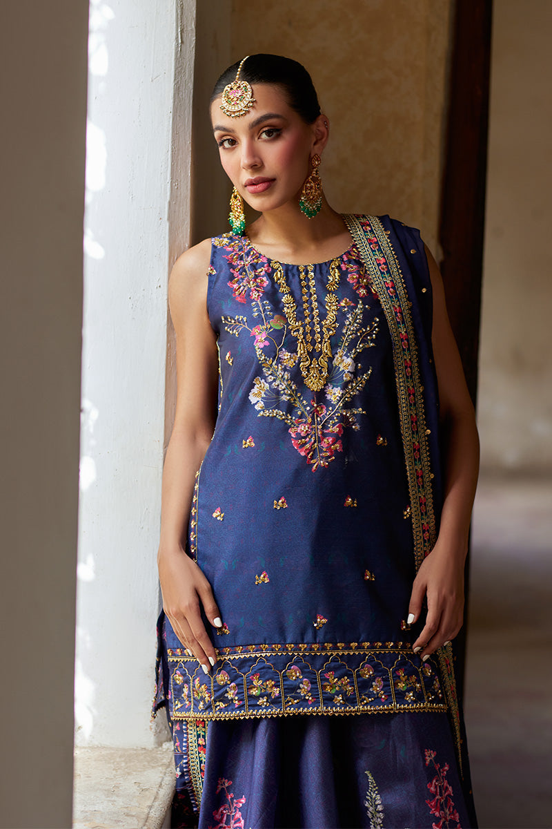 Mina Hassan | Formal Dholki Collection | Hannah by Mina Hassan - Designer Dress - Type: Ladies Clothes - Available at Sana Yasir - 100% Original
