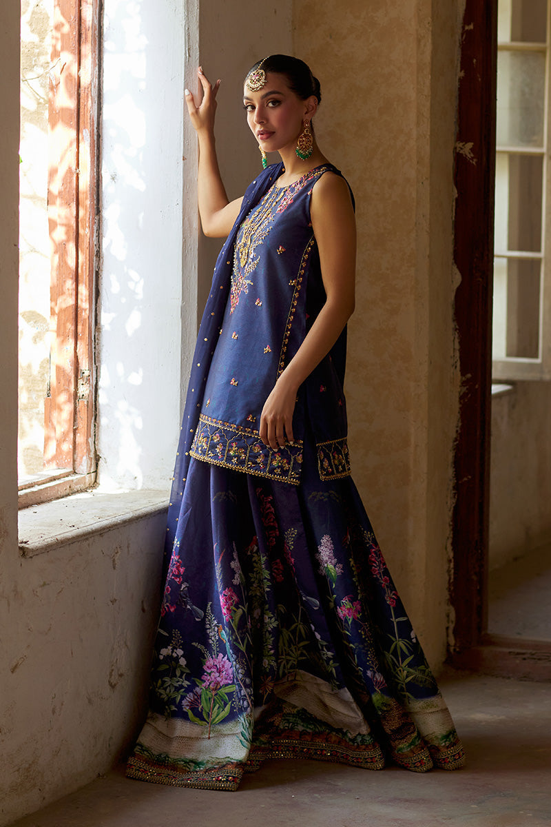 Mina Hassan | Formal Dholki Collection | Hannah by Mina Hassan - Designer Dress - Type: Ladies Clothes - Available at Sana Yasir - 100% Original