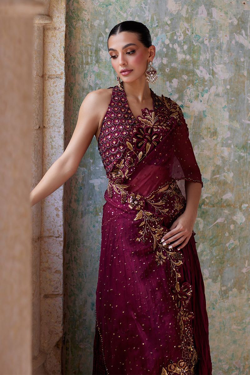 Mina Hassan | Formal Dholki Collection | Layla by Mina Hassan - Designer Dress - Type: Ladies Clothes - Available at Sana Yasir - 100% Original