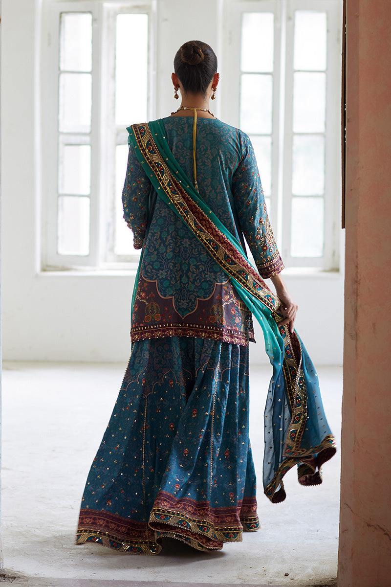 Mina Hassan | Formal Dholki Collection | Leela by Mina Hassan - Designer Dress - Type: Ladies Clothes - Available at Sana Yasir - 100% Original
