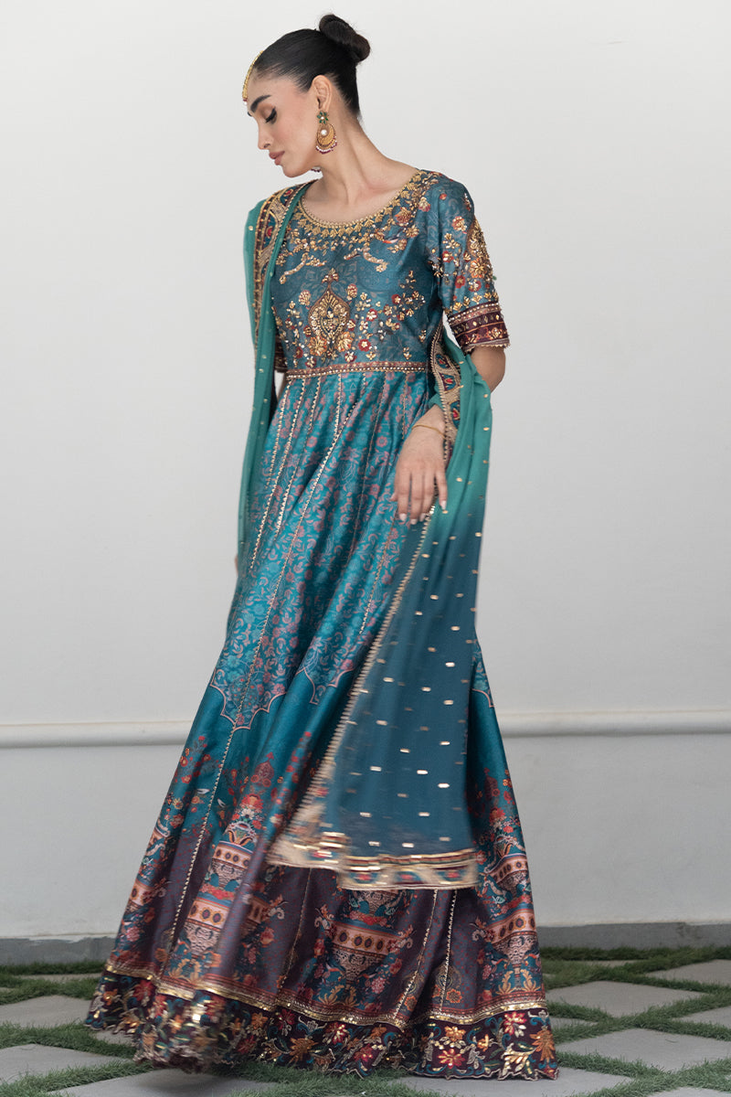 Mina Hassan | Formal Dholki Collection | Lyla by Mina Hassan - Designer Dress - Type: Ladies Clothes - Available at Sana Yasir - 100% Original
