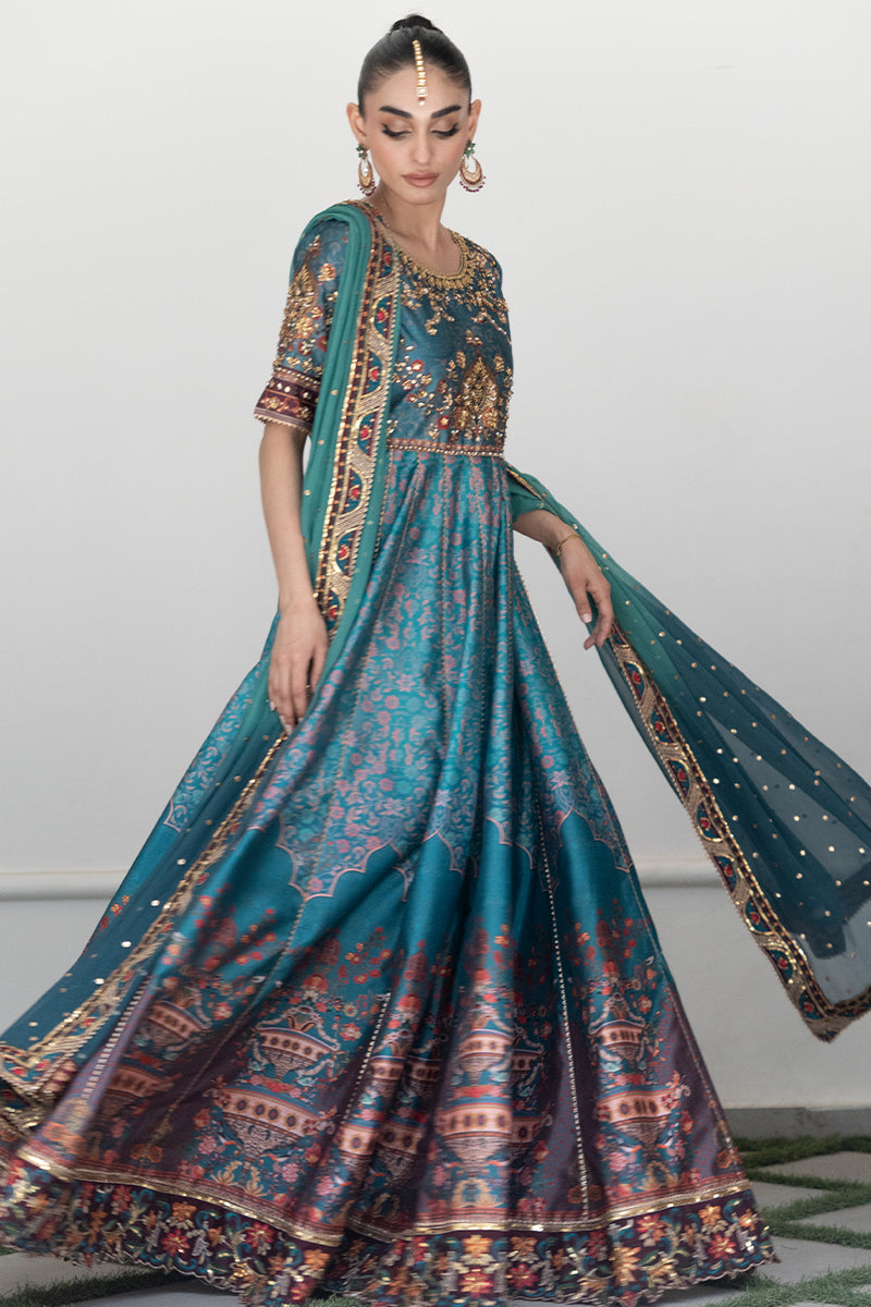 Mina Hassan | Formal Dholki Collection | Lyla by Mina Hassan - Designer Dress - Type: Ladies Clothes - Available at Sana Yasir - 100% Original