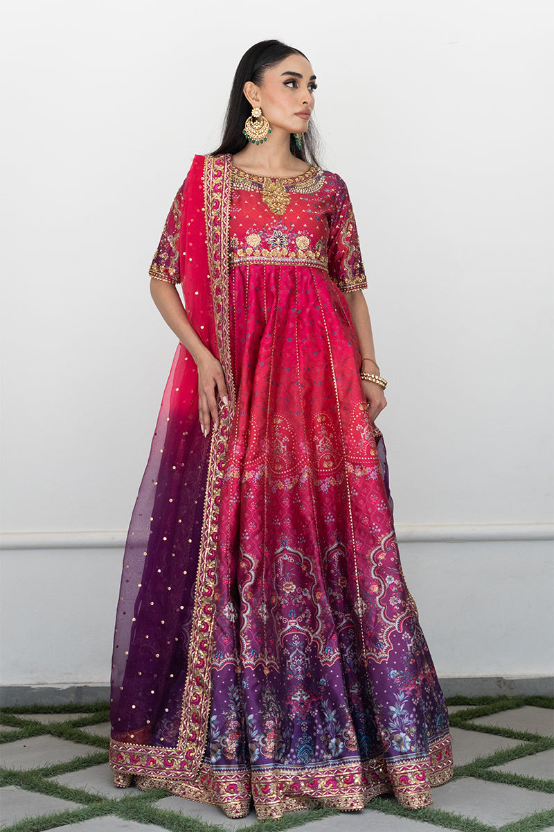Mina Hassan | Formal Dholki Collection | Mehru by Mina Hassan - Designer Dress - Type: Ladies Clothes - Available at Sana Yasir - 100% Original