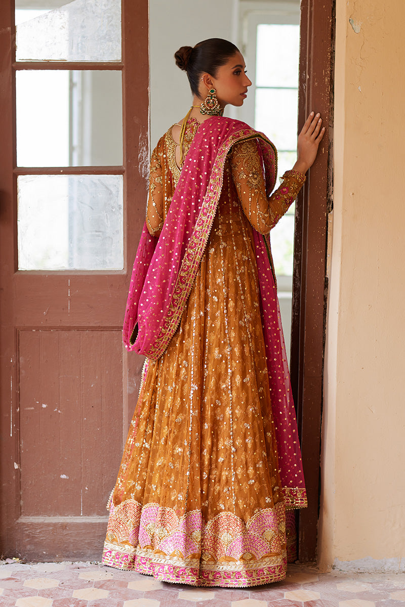 Mina Hassan | Formal Dholki Collection | Nour by Mina Hassan - Designer Dress - Type: Ladies Clothes - Available at Sana Yasir - 100% Original