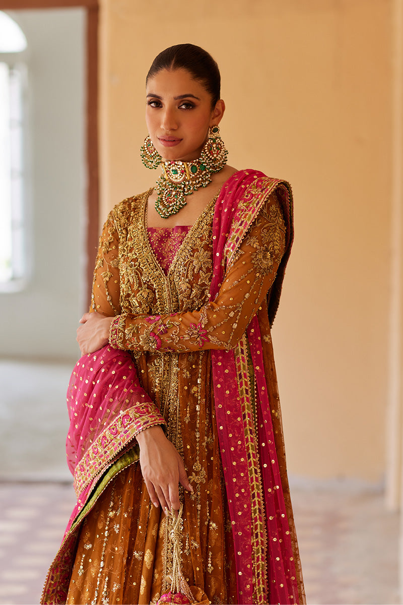 Mina Hassan | Formal Dholki Collection | Nour by Mina Hassan - Designer Dress - Type: Ladies Clothes - Available at Sana Yasir - 100% Original