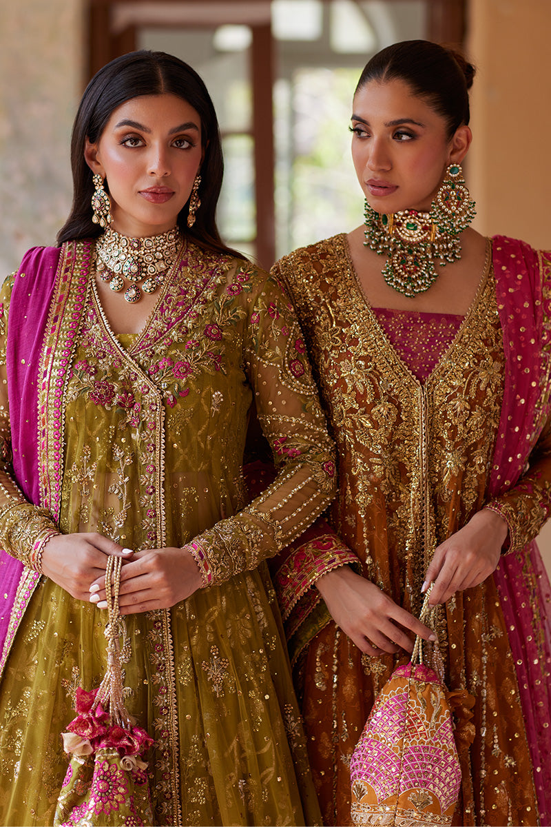 Mina Hassan | Formal Dholki Collection | Nour by Mina Hassan - Designer Dress - Type: Ladies Clothes - Available at Sana Yasir - 100% Original