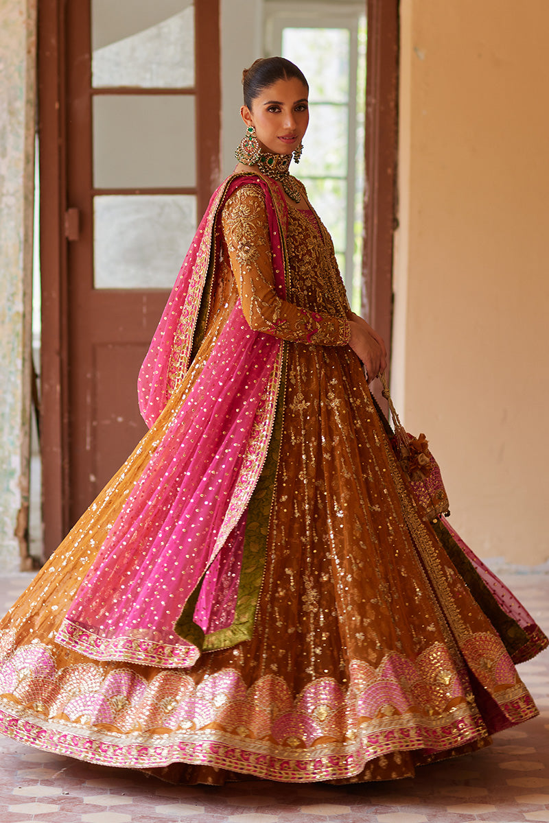 Mina Hassan | Formal Dholki Collection | Nour by Mina Hassan - Designer Dress - Type: Ladies Clothes - Available at Sana Yasir - 100% Original