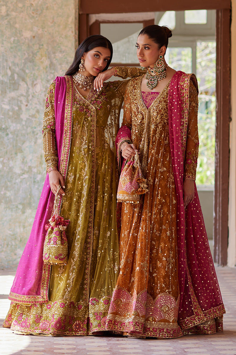 Mina Hassan | Formal Dholki Collection | Nour by Mina Hassan - Designer Dress - Type: Ladies Clothes - Available at Sana Yasir - 100% Original
