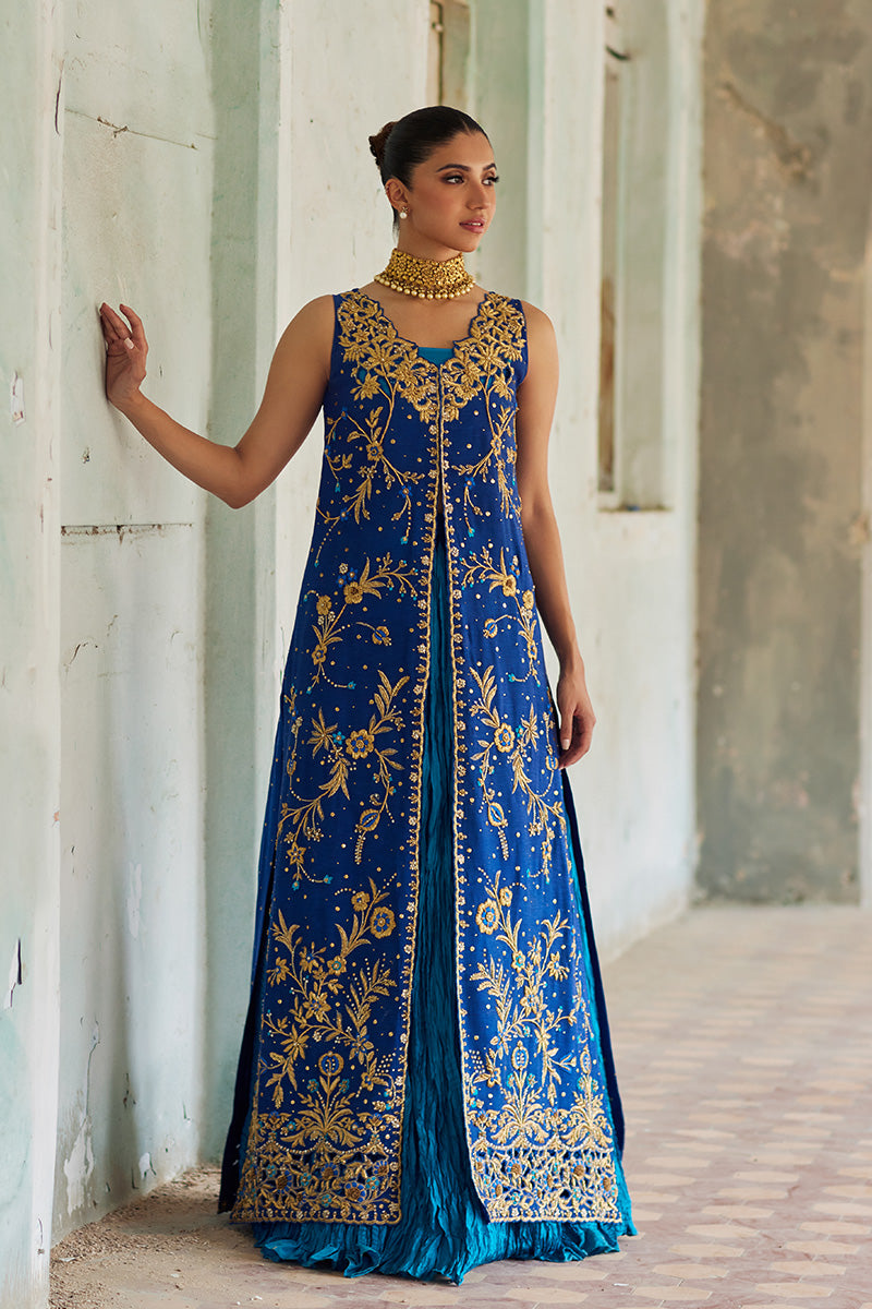 Mina Hassan | Formal Dholki Collection | Rooha by Mina Hassan - Designer Dress - Type: Ladies Clothes - Available at Sana Yasir - 100% Original