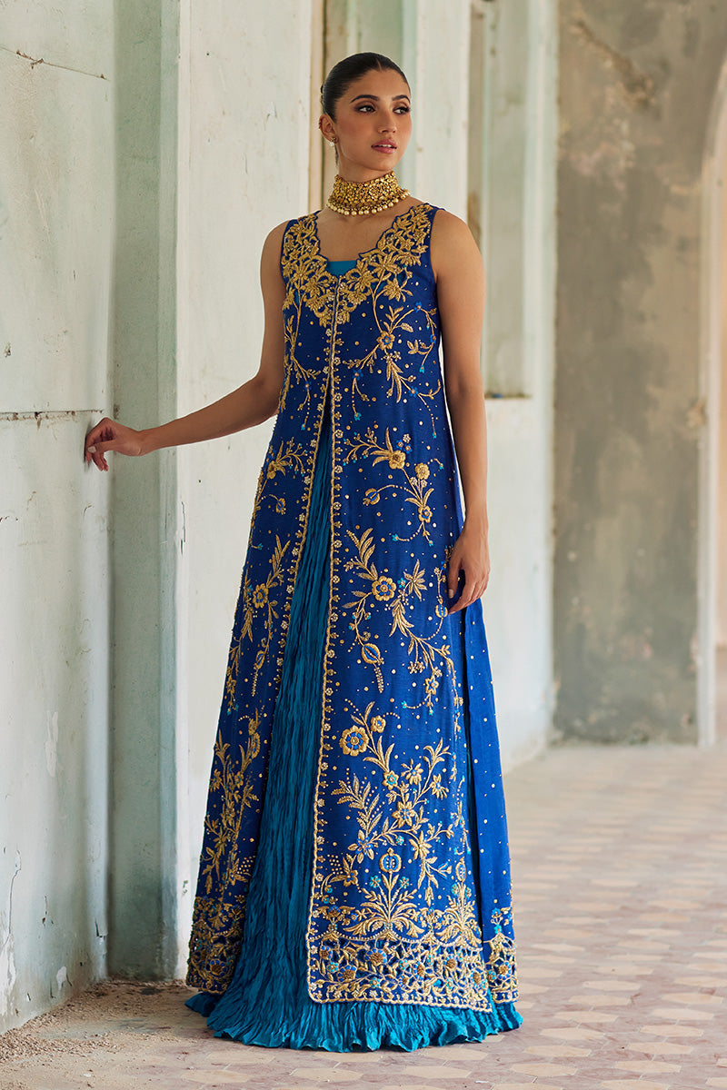 Mina Hassan | Formal Dholki Collection | Rooha by Mina Hassan - Designer Dress - Type: Ladies Clothes - Available at Sana Yasir - 100% Original