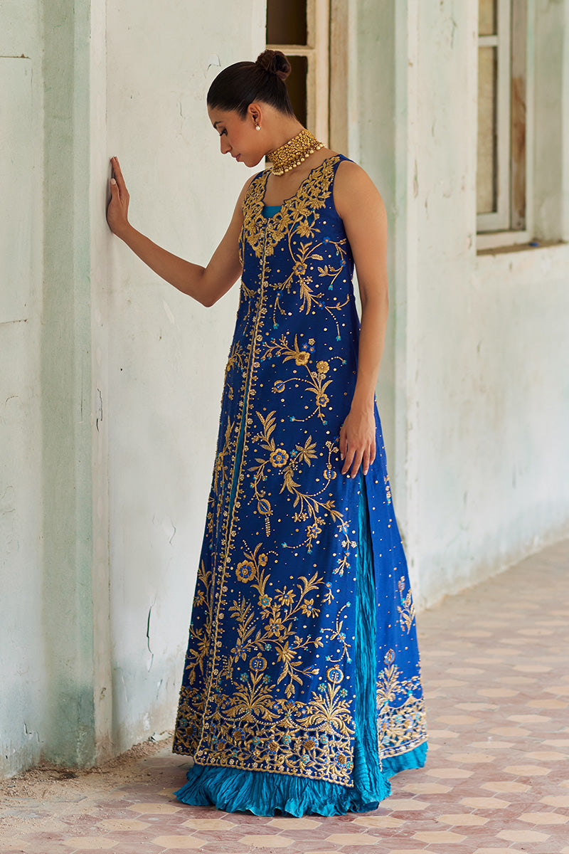 Mina Hassan | Formal Dholki Collection | Rooha by Mina Hassan - Designer Dress - Type: Ladies Clothes - Available at Sana Yasir - 100% Original
