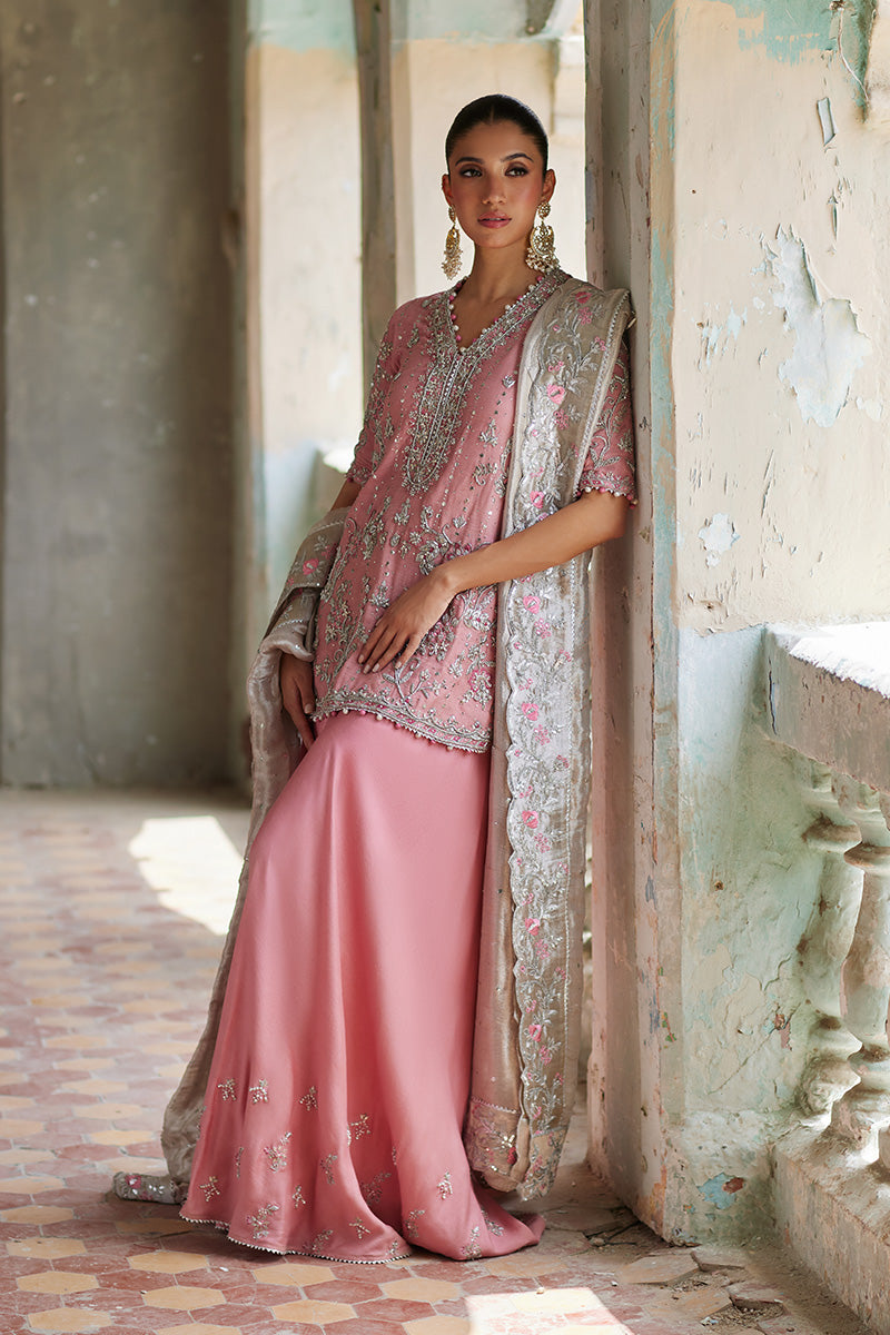 Mina Hassan | Formal Dholki Collection | Zarah by Mina Hassan - Designer Dress - Type: Ladies Clothes - Available at Sana Yasir - 100% Original