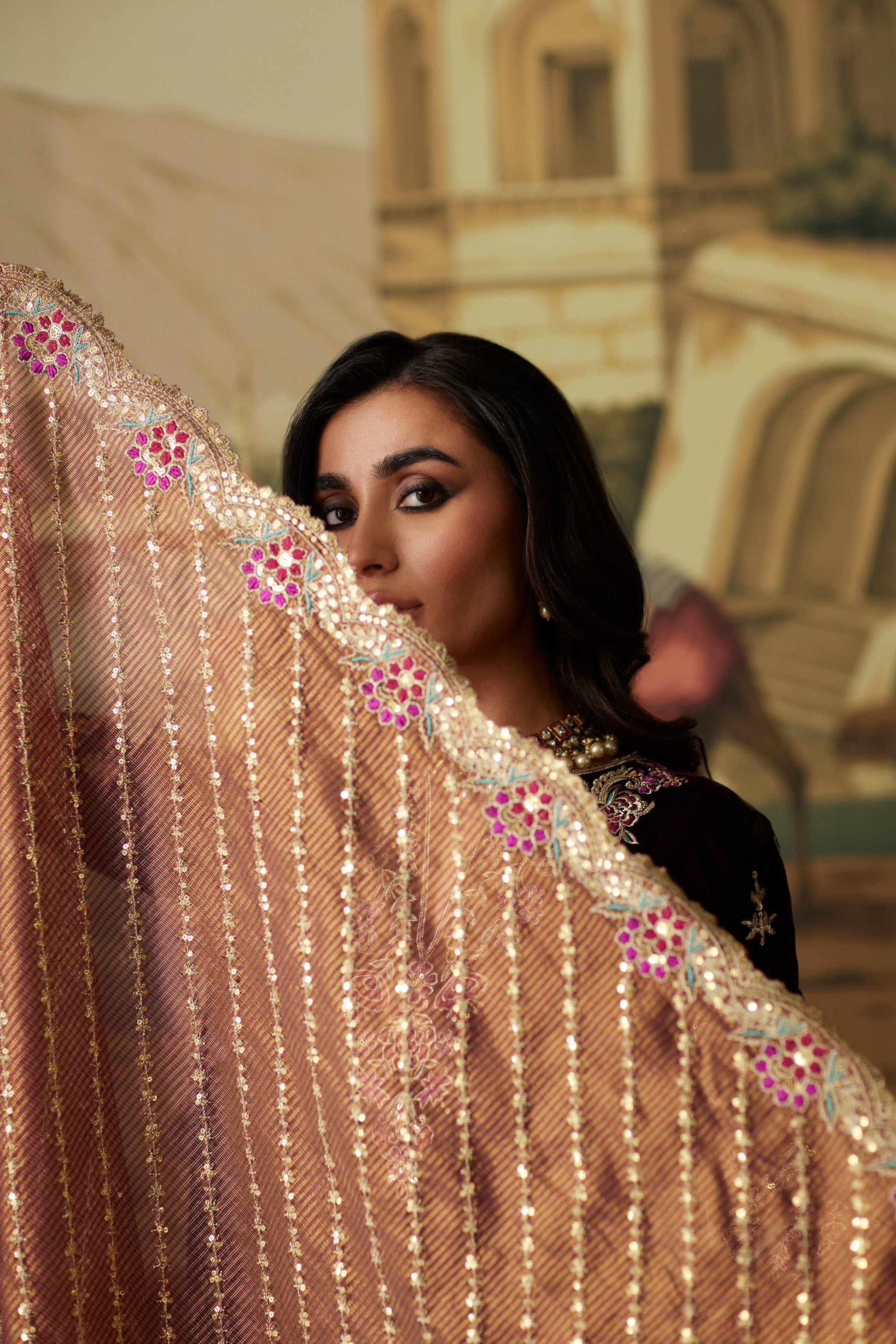 Mina Hassan | Velvet Luxe | Ayesha by Mina Hassan - Designer Dress - Type: Ladies Clothes - Available at Sana Yasir - 100% Original