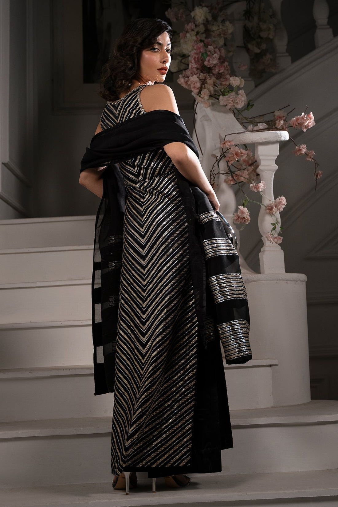 Mina Kashif | Emilie Formals | Lumina by Mina Kashif - Designer Dress - Type: Ladies Clothes - Available at Sana Yasir - 100% Original