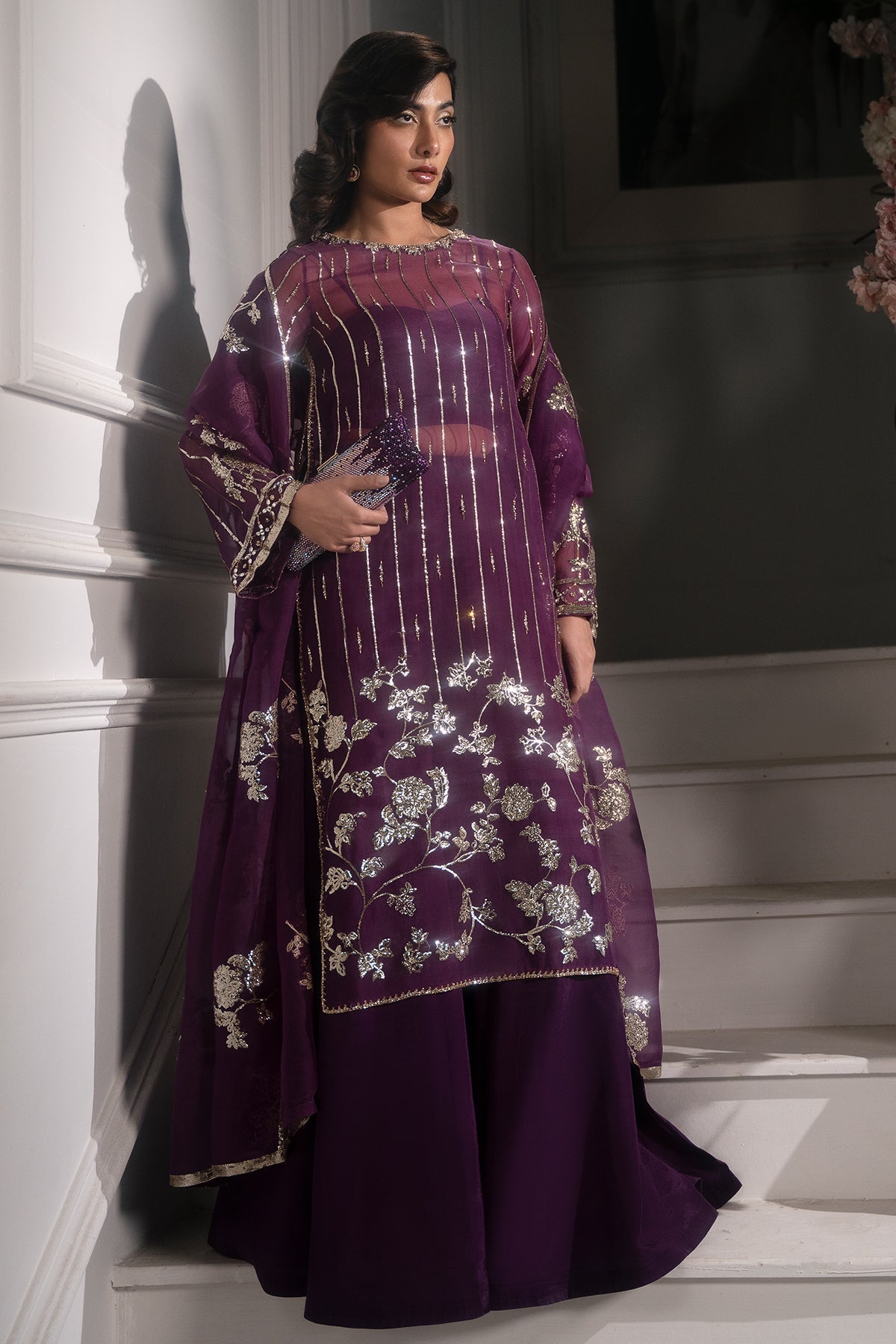 Mina Kashif | Emilie Formals | Marie by Mina Kashif - Designer Dress - Type: Ladies Clothes - Available at Sana Yasir - 100% Original