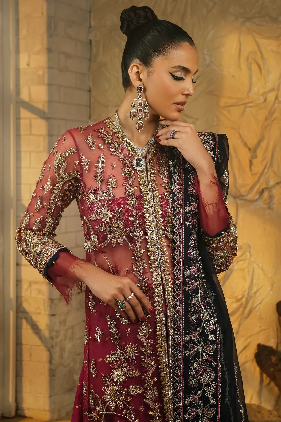 Mina Kashif | Kahani Luxury Formals 23 | Janiya by Mina Kashif - Designer Dress - Type: Formal - Available at Sana Yasir - 100% Original