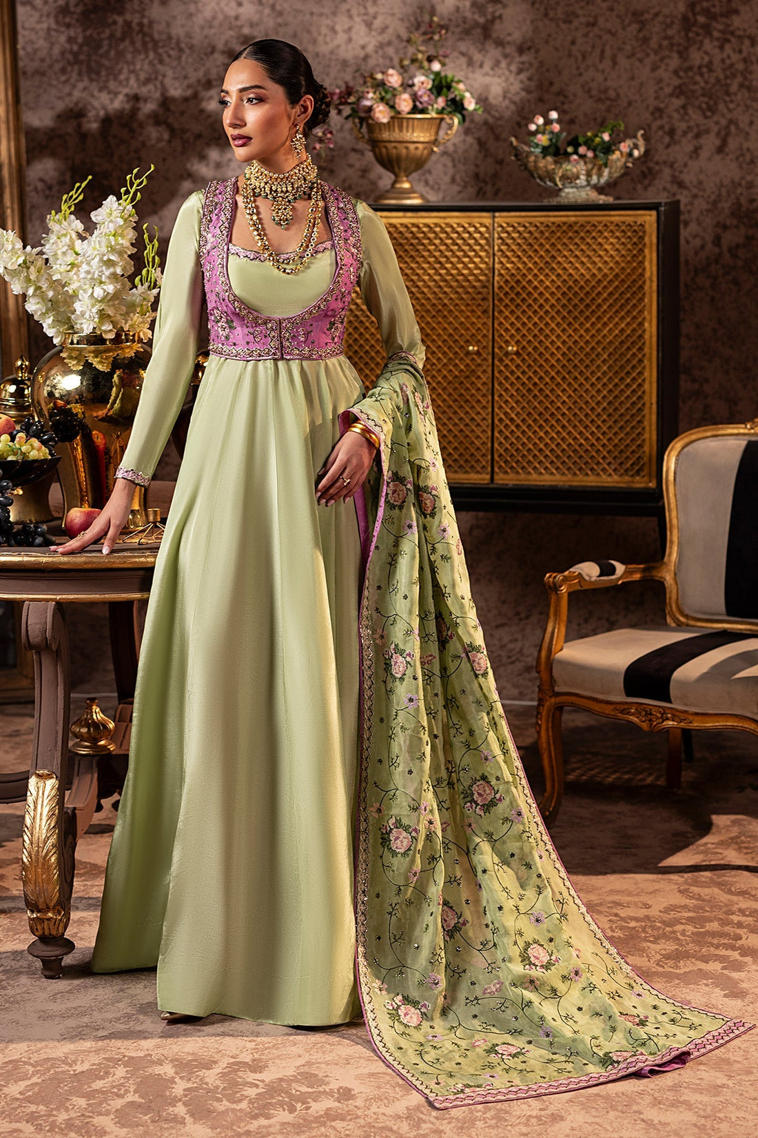 Mina Kashif | Loona Lawn 25 | Elan by Mina Kashif - Designer Dress - Type: Ladies Clothes - Available at Sana Yasir - 100% Original