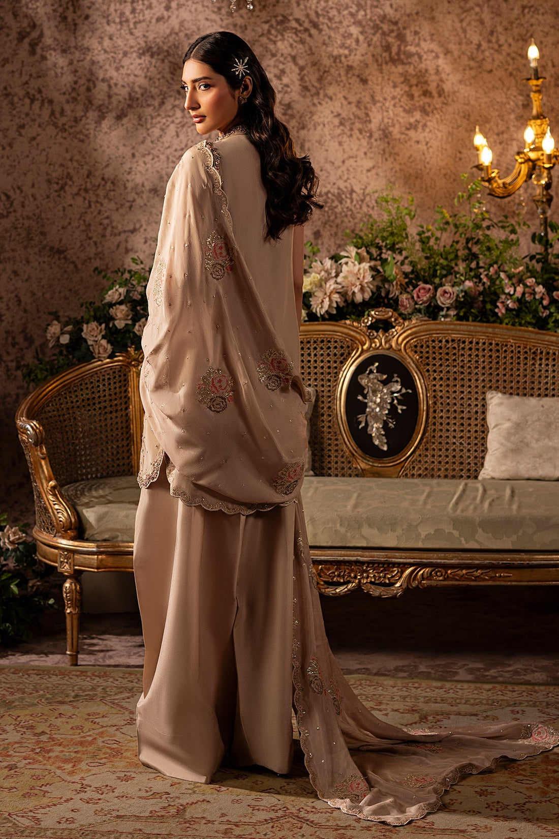 Mina Kashif | Loona Lawn 25 | Garnet by Mina Kashif - Designer Dress - Type: Ladies Clothes - Available at Sana Yasir - 100% Original