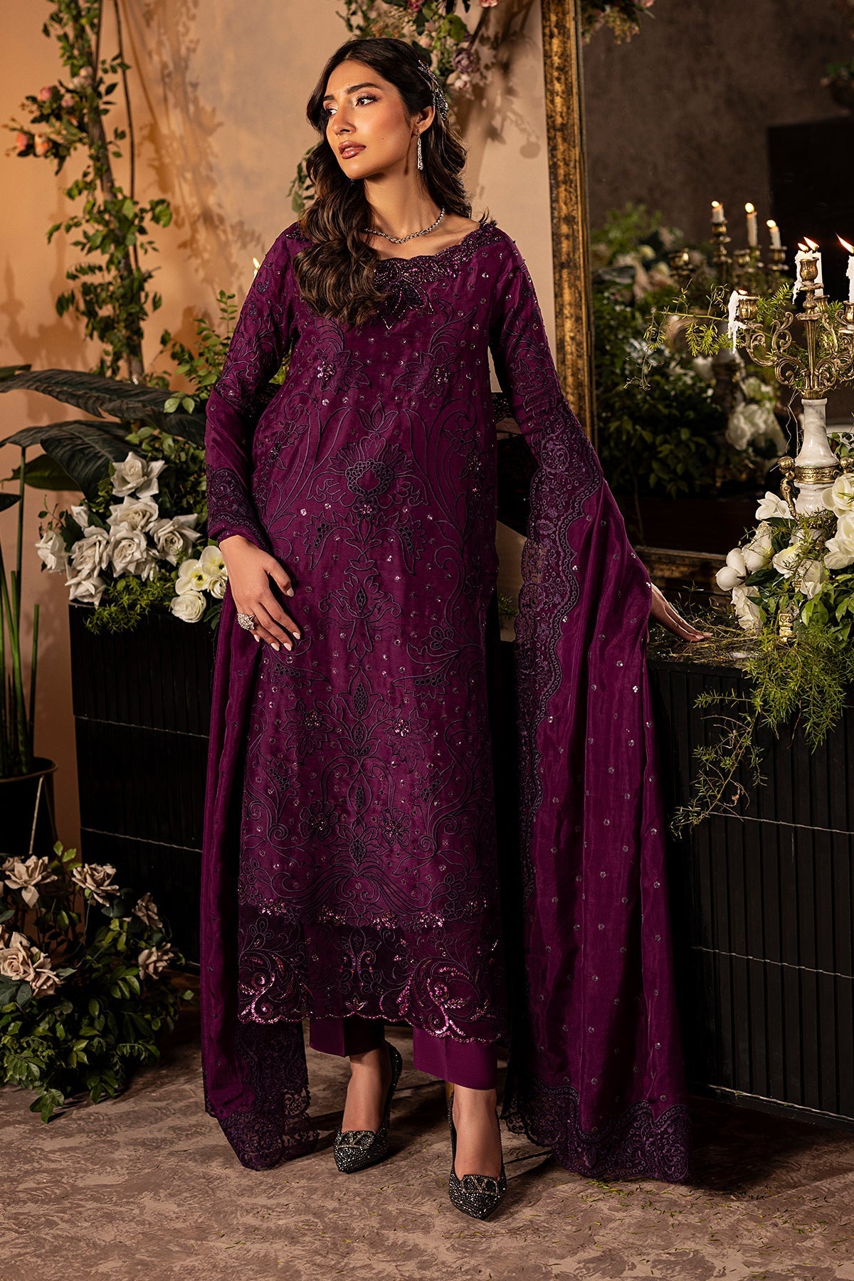 Mina Kashif | Loona Lawn 25 | Jade by Mina Kashif - Designer Dress - Type: Ladies Clothes - Available at Sana Yasir - 100% Original