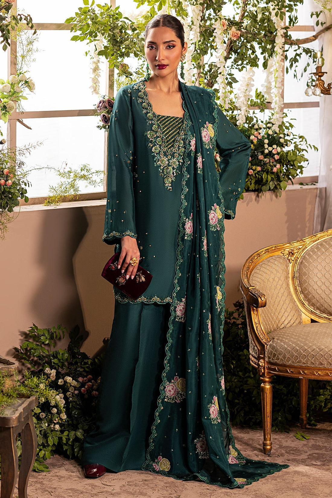 Mina Kashif | Loona Lawn 25 | Zircon by Mina Kashif - Designer Dress - Type: Ladies Clothes - Available at Sana Yasir - 100% Original