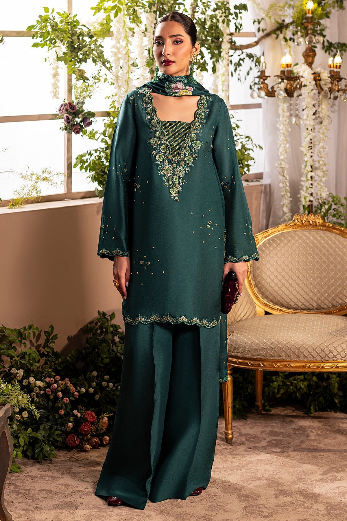 Mina Kashif | Loona Lawn 25 | Zircon by Mina Kashif - Designer Dress - Type: Ladies Clothes - Available at Sana Yasir - 100% Original