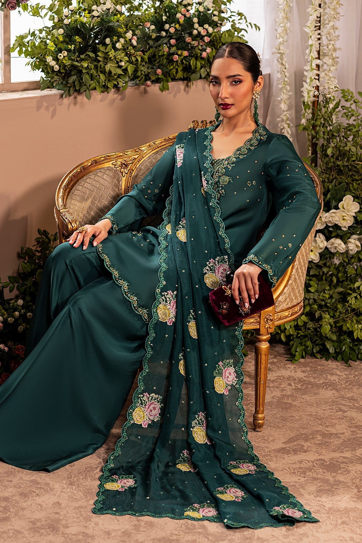 Mina Kashif | Loona Lawn 25 | Zircon by Mina Kashif - Designer Dress - Type: Ladies Clothes - Available at Sana Yasir - 100% Original