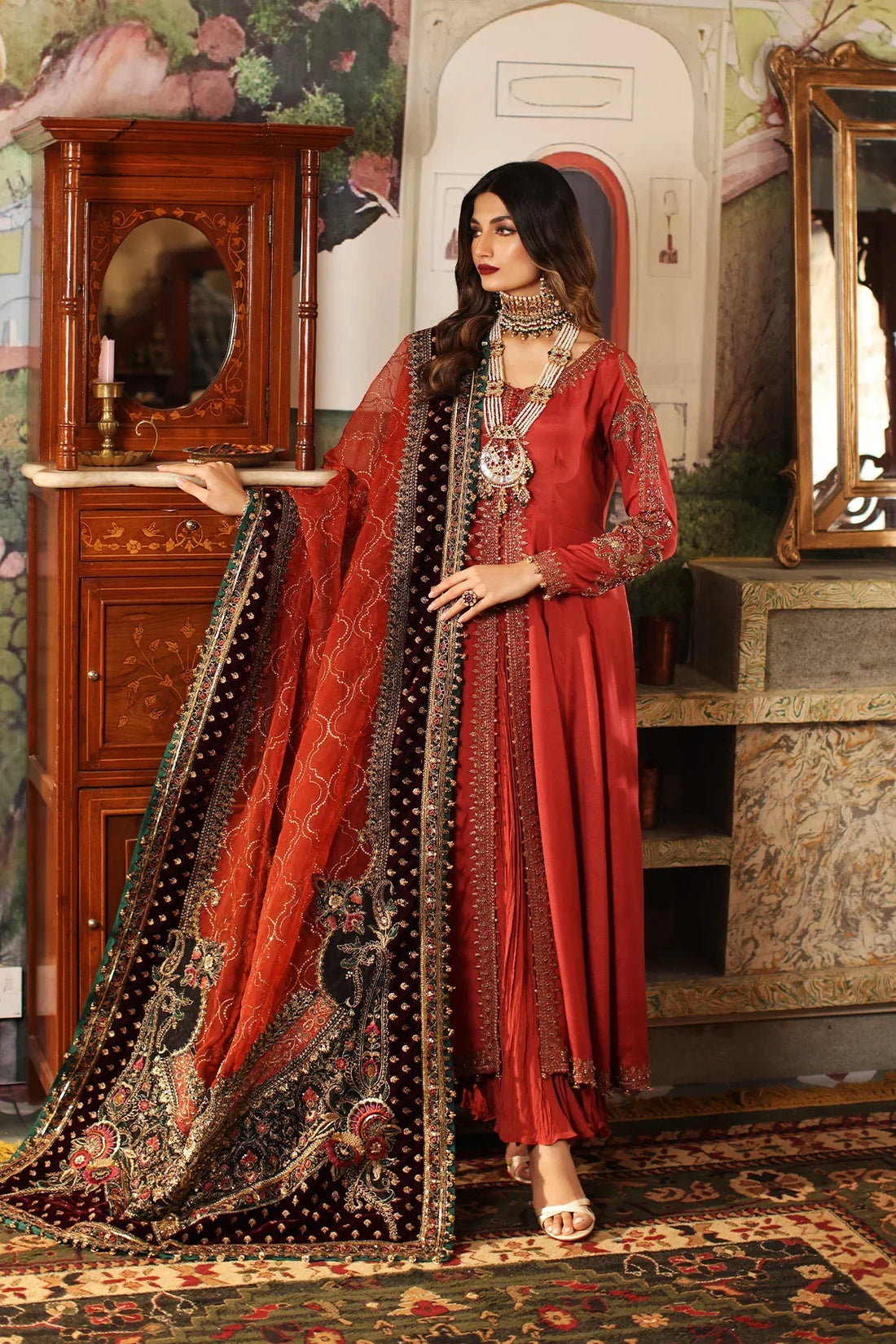 Mina Kashif | Meeral Formals 23 | MKF23-14 by Mina Kashif - Designer Dress - Type: Formal - Available at Sana Yasir - 100% Original