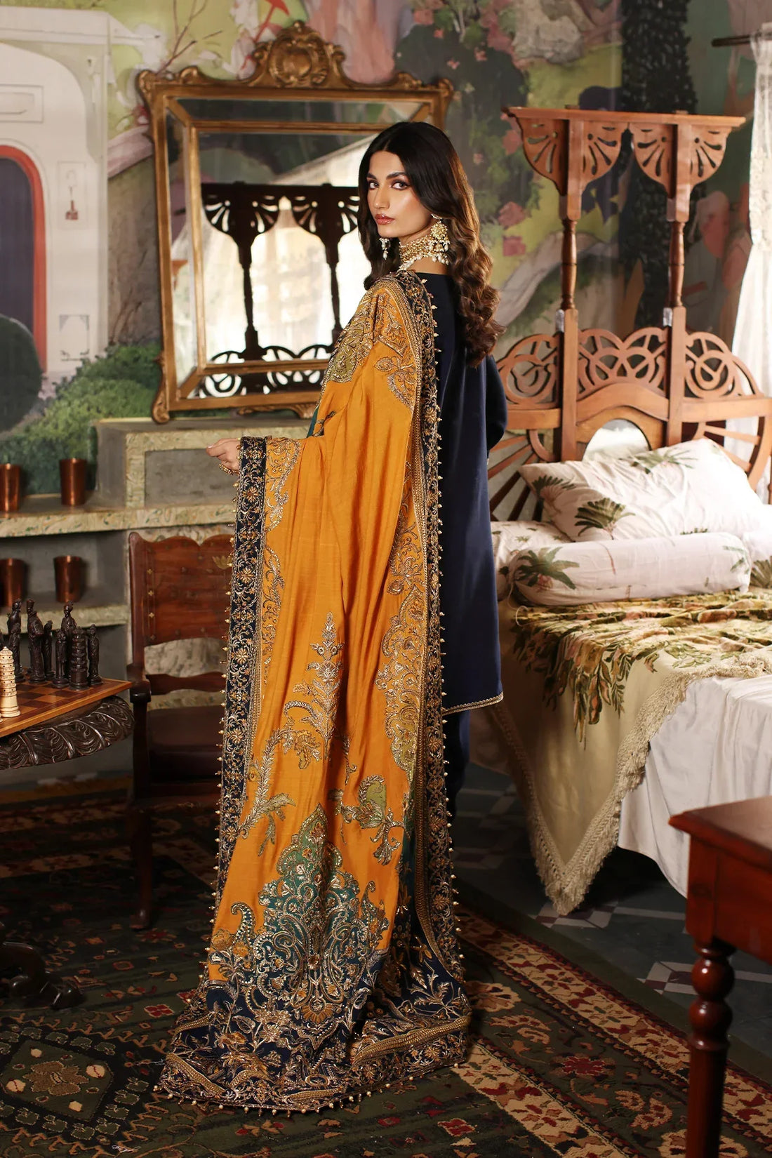 Mina Kashif | Meeral Formals 23 | MKF23-17 by Mina Kashif - Designer Dress - Type: Formal - Available at Sana Yasir - 100% Original