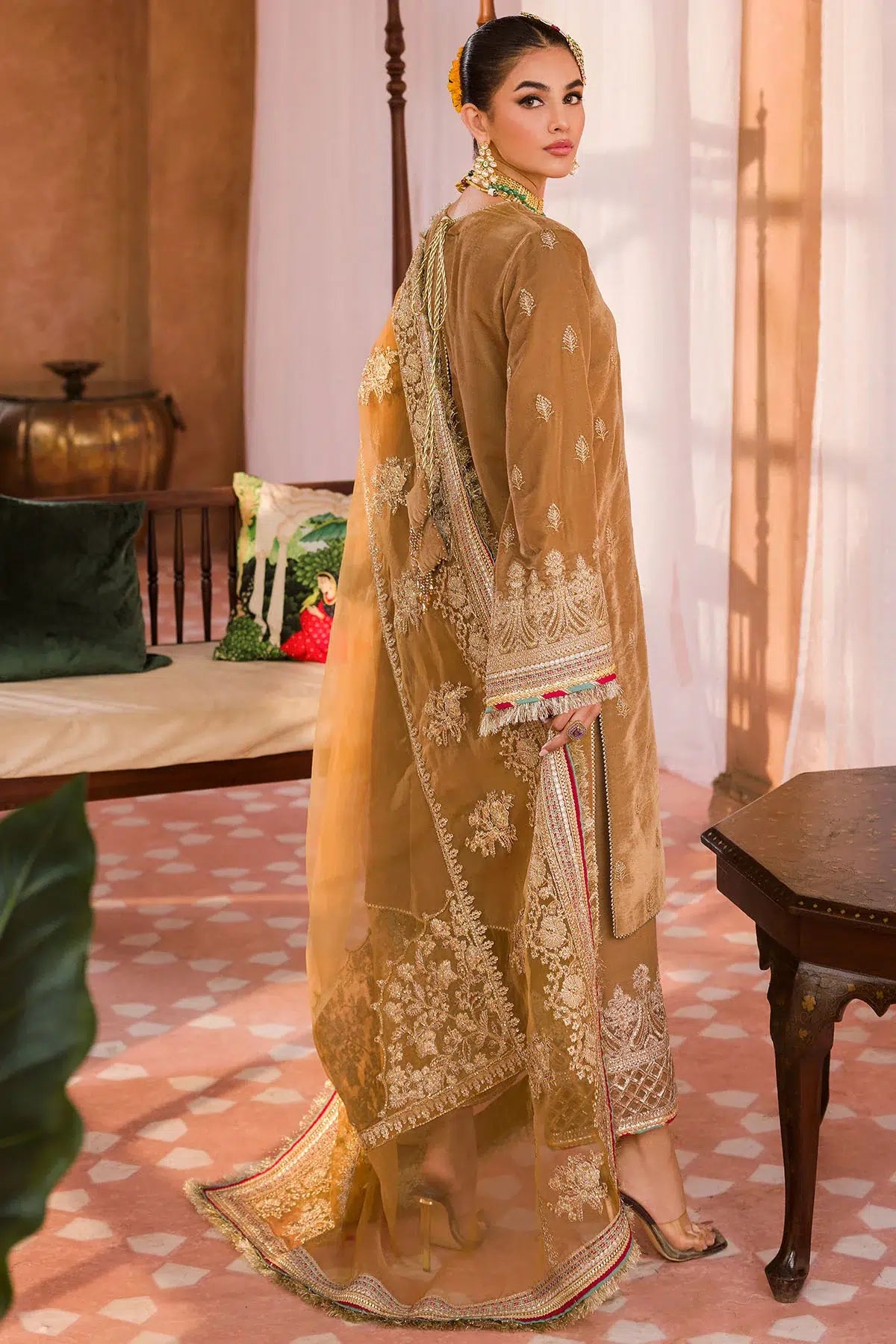 Motifz | Grand Velour Velvet Collection | 4408 by Motifz - Designer Dress - Type: Formal - Available at Sana Yasir - 100% Original
